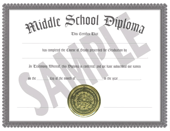 Sample Diploma
