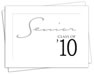 Graduation Announcements 2010 - Silver & Black (1 Pack)