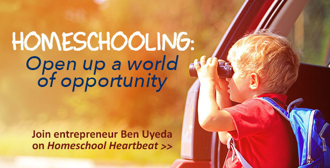 Homeschool grad and entrepreneur Ben Uyeda shares what homeschooling taught him about opportunity and discovery. Listen now >>