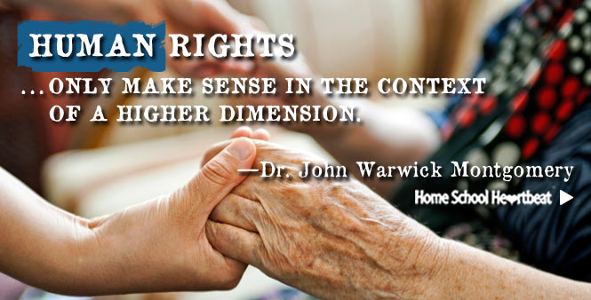 Join international expert Dr. John Warwick Montgomery as he discusses humna rights and religious freedom on Home School Hearbeat this week. Find a station or listen now. >>