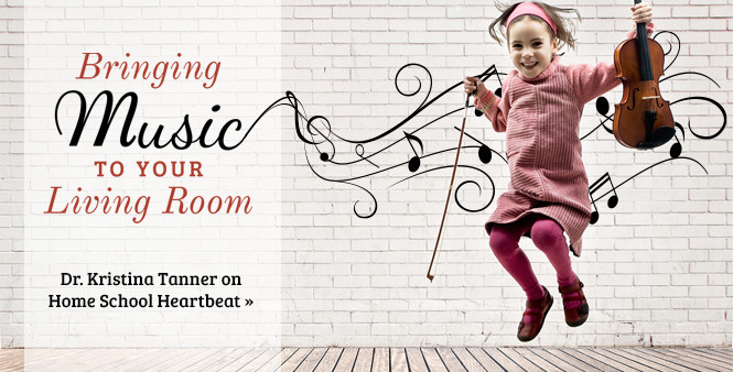 Hear tips from Dr. Kristina Tanner on bringing music education to your homeschool. Listen now >>