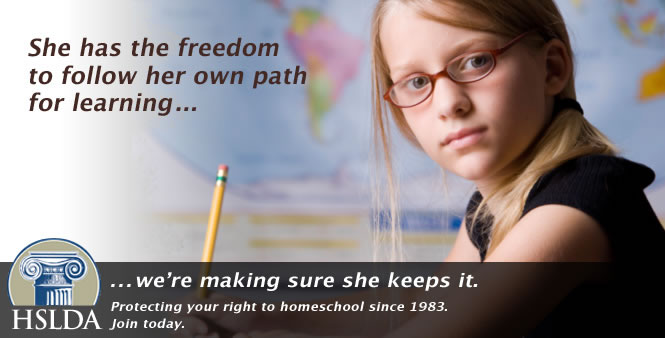 We protect your right to homeschool. Join HSLDA today!