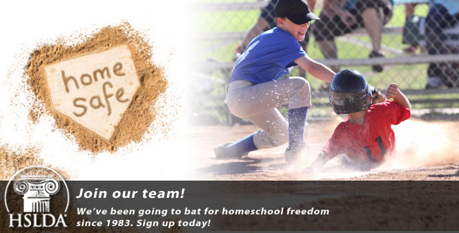 HSLDA has been going to bat for homeschool freedom since 1983. Sign up today!