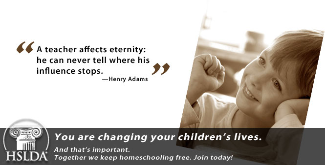 A teacher affects eternity… you are changing your children