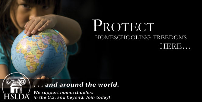 We support homeschoolers in the United States and beyond. Join HSLDA today!